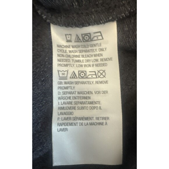 LOGO Lounge By Lori Goldstein GRAY Full Zip Cardigan Lace Back Plus Size 3X - Picture 6 of 9